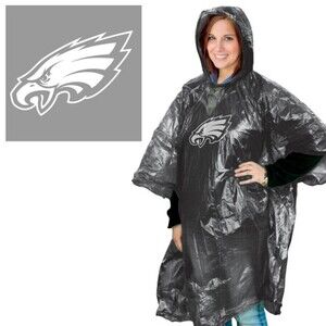 Philadelphia Eagles Adult Poncho - One Size